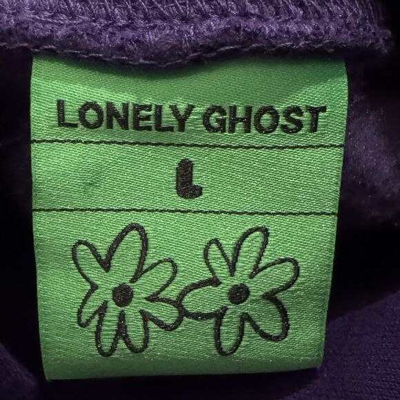 Chateau Lonely Ghost X Dr Pepper Sweatshirt Size L Purple Hoodie Limited Edition - Picture 3 of 11